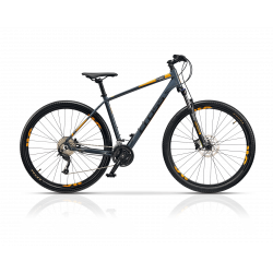 Велосипед 29 Cross Fusion 2022 Тъмно сив